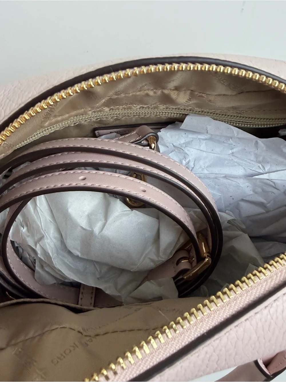 Michael Kors satchel pebbled